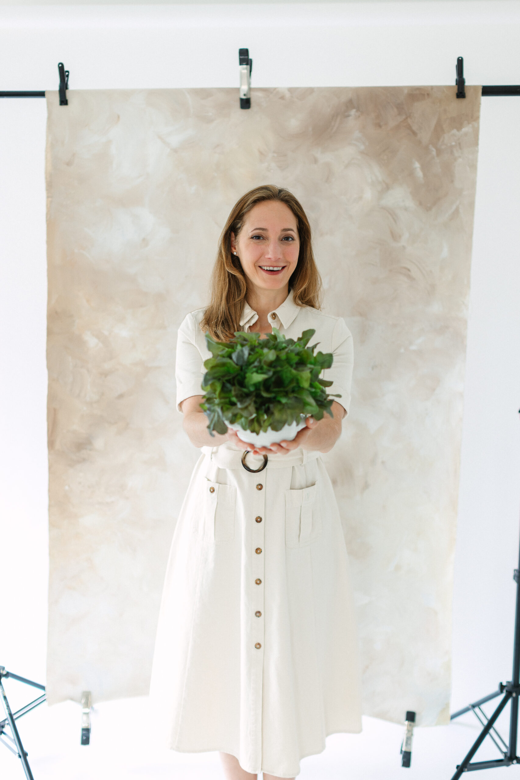 Example of an outfit used during a brand photography shoot.