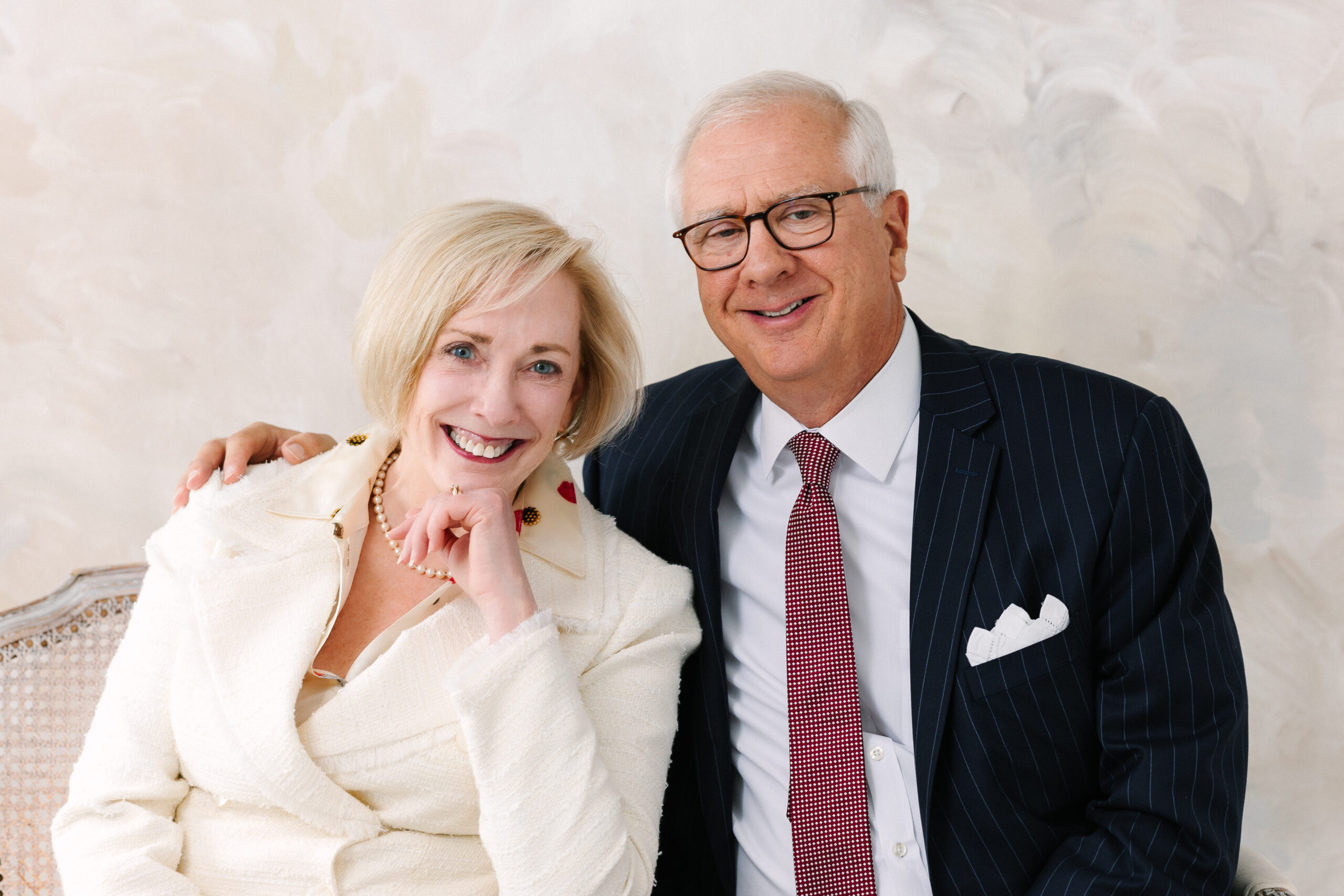 A couples professional headshot