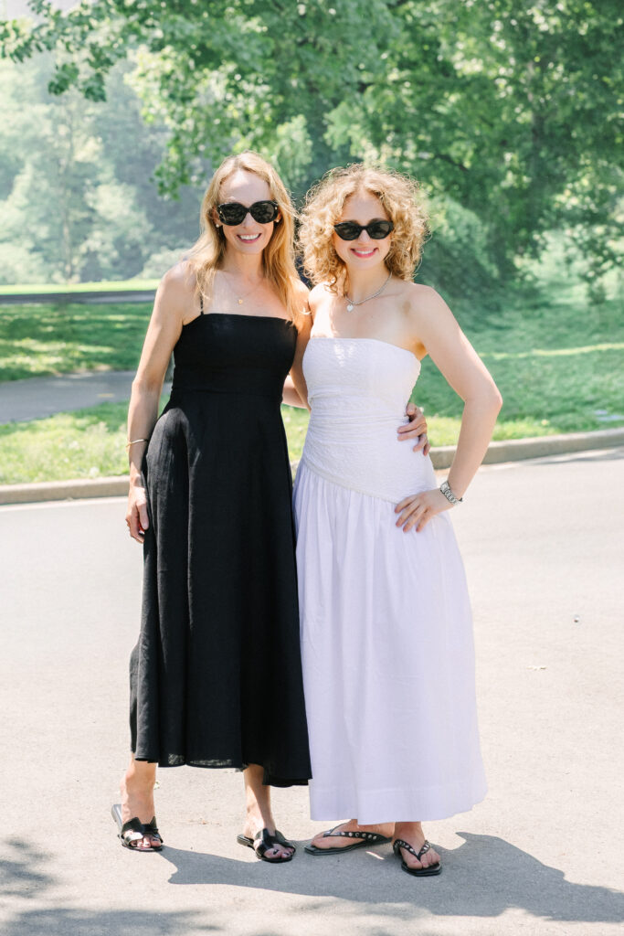 graduate and her mom in central park nyc